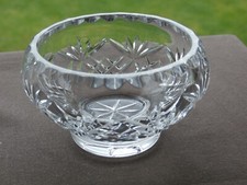 Lovely crystal bowl for sale  ANTRIM