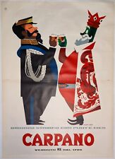 Manifesto affiche carpano usato  Bussoleno
