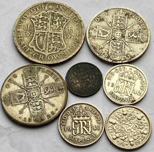 pre 1947 half crowns for sale  HUNTINGDON