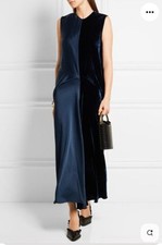 Navy graziella satin for sale  HASLEMERE