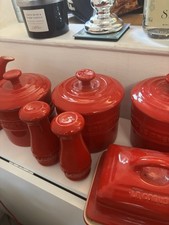 Creuset storage tea for sale  WEST DRAYTON