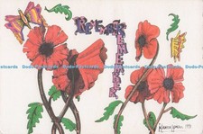 D298526 remember. poppy for sale  WARLINGHAM