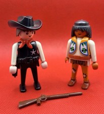 Playmobil cowboy indianer gebraucht kaufen  Lübeck