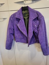 Ladies suede cropped for sale  SITTINGBOURNE