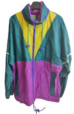 Vintage neon windbreaker for sale  WIDNES