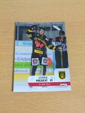 DEL2 Playercard 18/19 Stephen Macaulay Kassel Huskies Düsseldorfer EG,  comprar usado  Enviando para Brazil