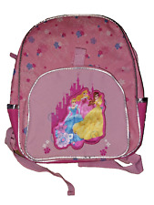 🌸 Mochila Princesa Disney Nova Loja Rosa Escola Pré-escola Elementar comprar usado  Enviando para Brazil
