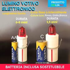 Lumino cimitero votivo usato  Fiesso d'Artico