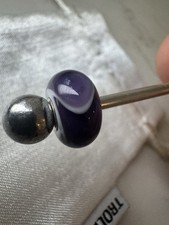 Trollbeads retired purple for sale  CHELMSFORD