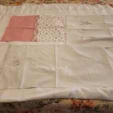 3 fronhas vintage feitas à mão para berço infantil ou pequenas da década de 1950 MCM, usado comprar usado  Enviando para Brazil