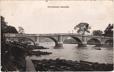 Richmond bridge postcard for sale  STOCKPORT