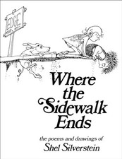 Where the Sidewalk Ends by Silverstein, Shel Hardback Book The Cheap Fast Free na sprzedaż  Wysyłka do Poland