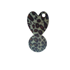 Heart shape leopard for sale  NORWICH