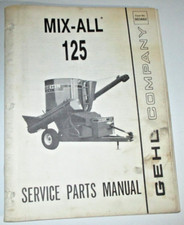 Gehl 125 mix for sale  Elizabeth