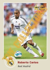 ROBERTO CARLOS, REAL MADRID . LEGENDS.  COLECTION CARD. NO PANINI/NO TOPPS comprar usado  Enviando para Brazil