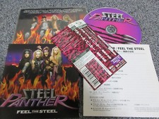 STEEL PANTHER / feel the steel / JAPAN LTD CD OBI bonus track comprar usado  Enviando para Brazil