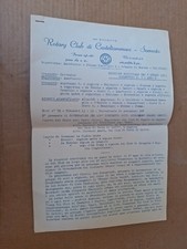 Bollettino rotary club usato  Casandrino