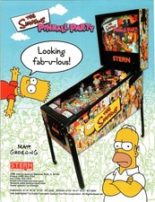 Simpsons pinball party for sale  Collingswood