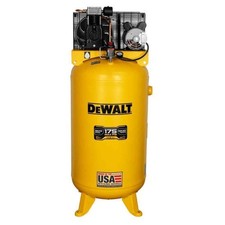Compressor de ar DeWalt 5.0-HP 80 galões estágio único com alto fluxo 208-230V 1 fase, usado comprar usado  Enviando para Brazil