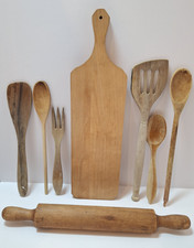 Vintage wooden utensils for sale  Port Charlotte