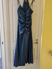 Designer teal satin for sale  WOLVERHAMPTON
