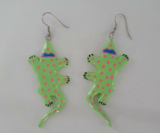Earrings carved wood for sale  Lodi