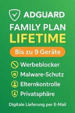 Adguard family plan gebraucht kaufen  Petershagen