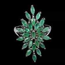 Silver ring emerald for sale  INVERNESS