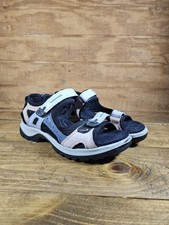Ecco Damskie Jukatan Offroad Skórzane sandały turystyczne Brzoza Kwiatowy Rozmiar 7 /38 na sprzedaż  Wysyłka do Poland