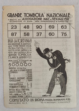 Lotteria 1929 volantino usato  Morra de Sanctis