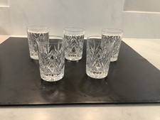crystal tumblers for sale  BRENTWOOD