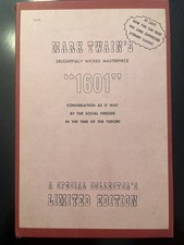 Mark twain 1601 for sale  Gates Mills