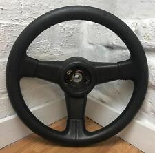 Volante de couro genuíno Ford Sierra RS Cosworth preto. Safira, 4x4.  2A comprar usado  Enviando para Brazil