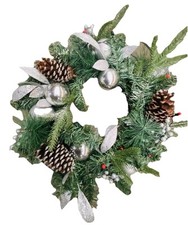 Artificial christmas silver for sale  GREAT YARMOUTH