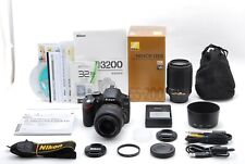 [QUASE NÃO USADO] Câmera Digital Nikon D3200 SLR AF-S 18-55mm 55-200mm Lente JAPÃO comprar usado  Enviando para Brazil