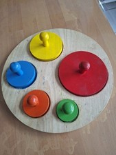 Holzsteckspiel keinkinder gebraucht kaufen  Langenberg