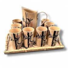 Natural bamboo tiki for sale  Los Angeles