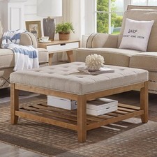 Large square upholstered for sale  Brentwood
