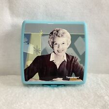 Tupperware Brownie Wise Consultor Promocional Lancheira Sanduíche Guardião Aqua comprar usado  Enviando para Brazil