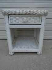 Wicker nightstand bed for sale  Sarasota