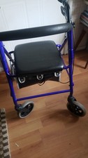 Rollator walker 4wheel for sale  MANCHESTER