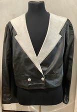 Veste cuir noir d'occasion  Paris VIII