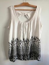 Blouse tunique blanc d'occasion  Bourg-de-Thizy