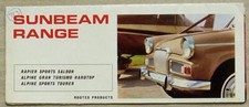 Sunbeam car range for sale  LEICESTER