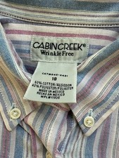 Cabin creek shirt for sale  Augusta