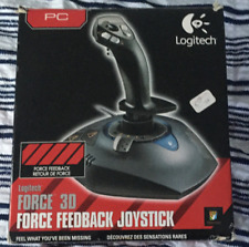 Joystick USB Logitech WingMan Force 3D Force Feedback testado + funciona! Bastão de voo comprar usado  Enviando para Brazil