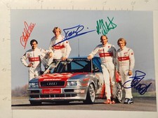 Pirro Stuck Biela Bernhardt Audi 80 quattro STW Autogrammkarte Werksfoto ori sig, usado comprar usado  Enviando para Brazil