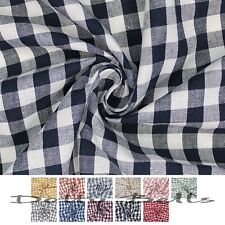 100 cotton gingham for sale  WYMONDHAM