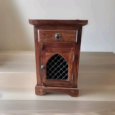 Vintage sheesham bedside for sale  NOTTINGHAM