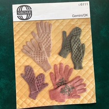 Gloves mittens knitting for sale  UK